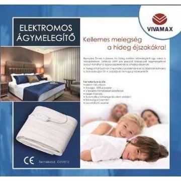 ágymelegítő vivamax 150x80cm elektromos GYVH12