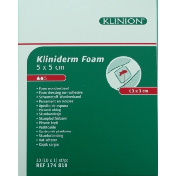 Kliniderm Foam 5x5 cm