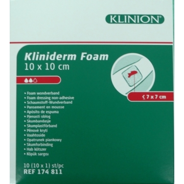 Kliniderm Foam 10 x 10 cm