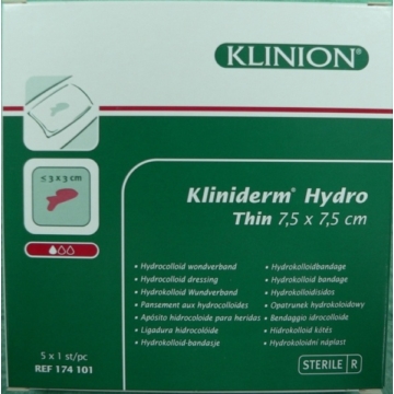 Kliniderm Hydro Thin 7,5 x 7,5 cm