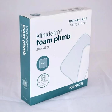 Kliniderm Foam Phmb 20x20 cm