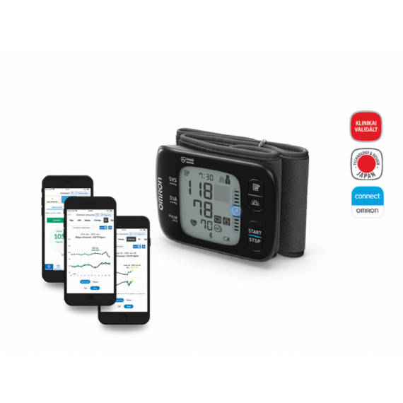 Omron RS7 Intelli IT Intellisense csuklós vérnyomásmérő