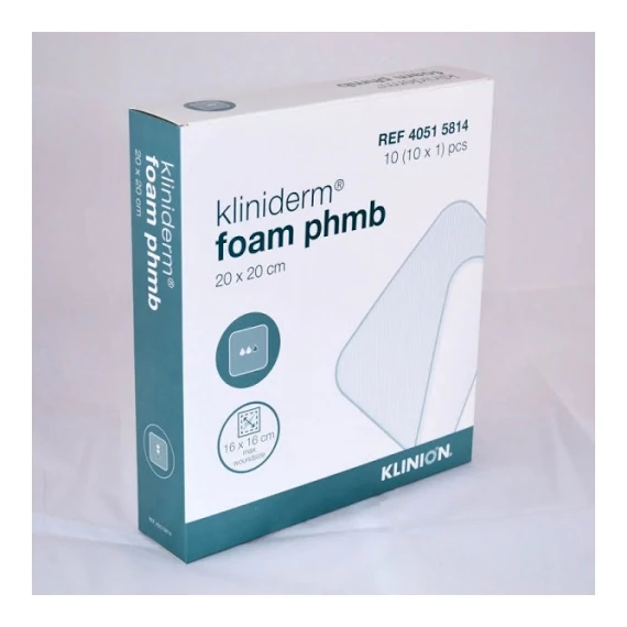 Kliniderm Foam phmb 20 x 20 cm