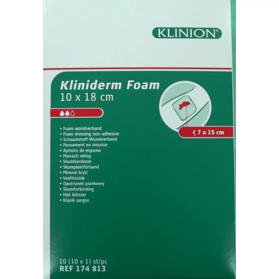 Kliniderm Foam 10 x 18 cm