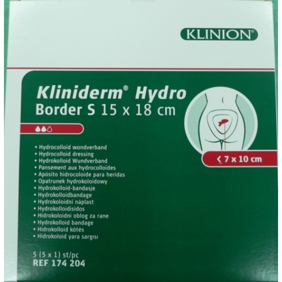 Kliniderm Hydro Border S 15 x 18 cm