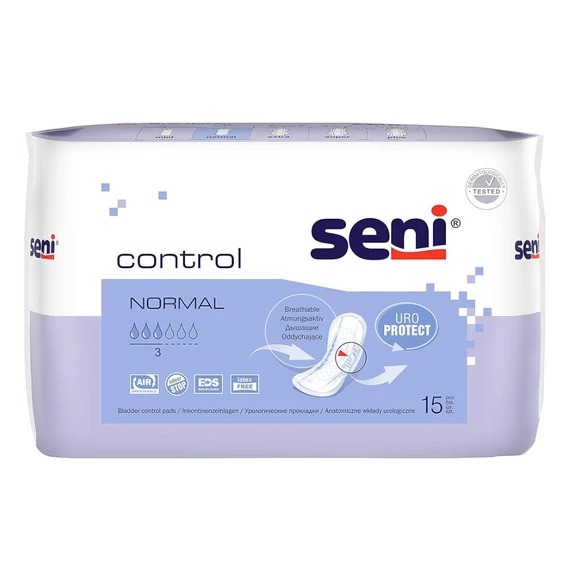 SENI CONTROL NORMAL PADS 395 ml 15X