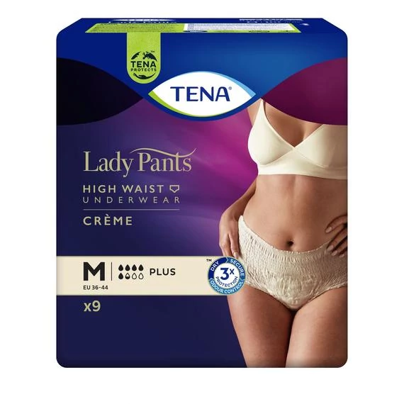 TENA Lady Pants Plus Creme M