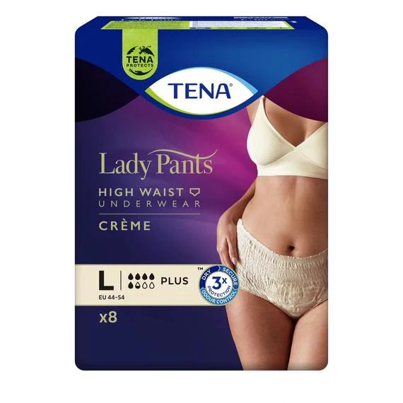 TENA Lady Pants Plus Creme L